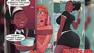 fucking the hot maid mop on the maid the naughty animation comics