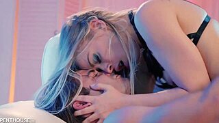 Hot and intense scene of real sex with a stunning blonde of Anna Claire Clouds