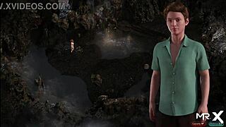 Treasure of Nadia masturbates red pussy with fingers intensely