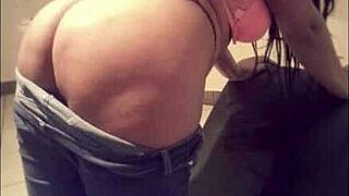 Maid shows boss nice video