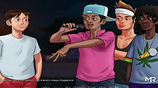 Teen 18+ Shows Abs In Summertime Saga Game