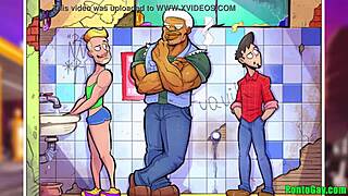 Drenched twink takes top and bottom and blowjobs in hot gay porn high-definition movie