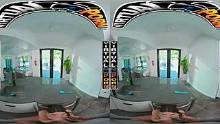 More than breakfast with girlfriend sera ryder in virtual porn!