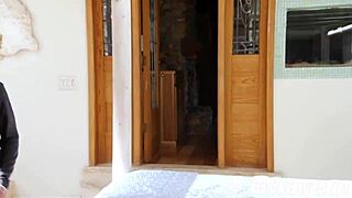 teen experiences intimate moments with brunette partner