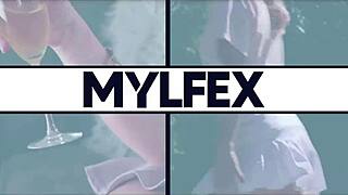 มิลฟ์ไร้เดียงสา เอริน เอเวอร์ฮาร์ต โดนลงโทษโดยสามี มาร์คัส ลอนดอน และโดมิเนทริกซ์ คาร์มา อาร์เอ็กซ์