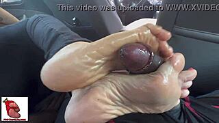 Professional Foot Fucker with Latina Toes