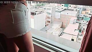 IN THE HOTEL GENOVA OF LIMA WITH MY BEST FRIEND