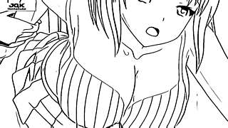 the new girl and fat boss in comic j3 😜