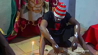 hot homemade video featuring amateurs in a group threesome