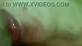 Wet blowjob from wife ends with cum on small tits!