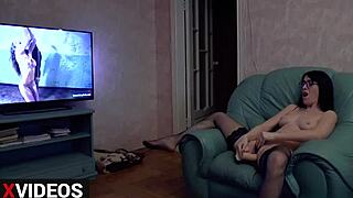 Caught watching porn and playing with myself! 😜