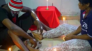 hot homemade video featuring amateurs in a group threesome