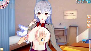 3D Anime Blowjob With Big Tits