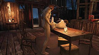 Fallout 4 Albernaty Fucking in 3D Cartoon Hentai Game