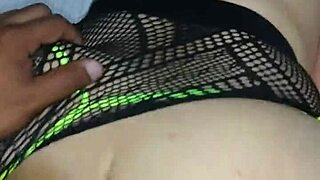 Slut Wife Gets Cumshot on Hair After Squirting from Big Cock in Ass Fucking