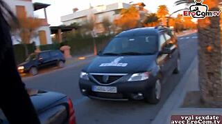 French Skinny Amateur Teen Enjoys First Porn Interview