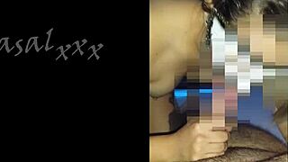 husband films teen sucking cock and getting cumshot in mouth suggestively