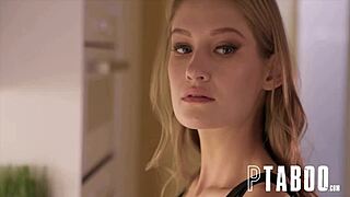 Raul Costa and petite Tiffany Tatum engage in intense anal and blowjob session