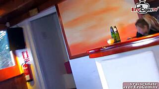 French Skinny Amateur Teen Enjoys First Porn Interview