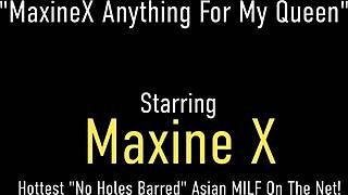 Maxine portrays the nympho Cleopatra in this performance