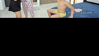 Hot Vietnamese chicks have sex and get fucked while screwing in a group