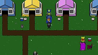 Game-Spunkstock with Samga and Pica Using Sexy Toys