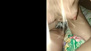 Passionate little sister keeps me awake with her playful antics.