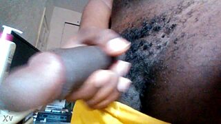 Big Black Dick Stretches Tight Holes Deeply