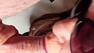 Milf Sucks Santa's Cock!