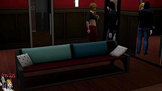 sex with love spanking fucking and threesome