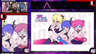 I scored big by shooting my shiny balls inside a tight anime elf pussy