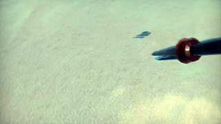 Monstergirl Island Ep 13: Shape Shifter Girl with Growing Boobs on Beach