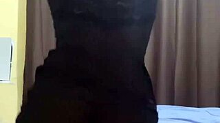 Hot Blonde Dances Funk In See-Through Dress