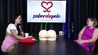 i bought this realistic ass and pussy prosthesis from sexshop, along with other dolls, luciana kai's skin flavor in sheer red