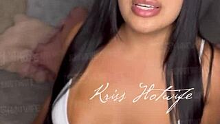 questions and answers with kriss hotwife in public outdoor setting