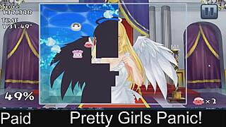 Pretty Girls Panic in Game!