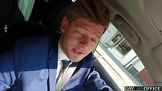 ben baker avoids jail with bareback in office threesome