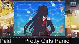 Pretty Girls Panic in Game!