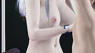 League of legend - evelynn's sexy natural tits on display!