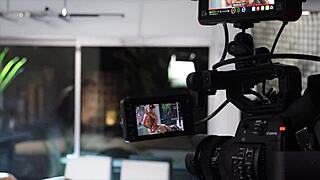 Petite 18+ Cecilia Lion Gets Naughty Behind the Scenes