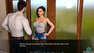 charlotte's gorgeous big tits in pov roleplay, nursing back to pleasure.