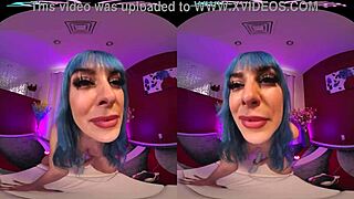 Jewelz blu's plays in two player mode of VRallure solo