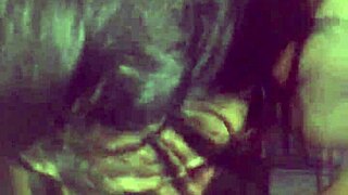 Latina milf gives blowjob to her lover