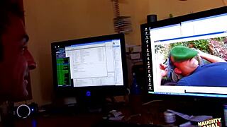 Horny blonde takes two cocks in double penetration