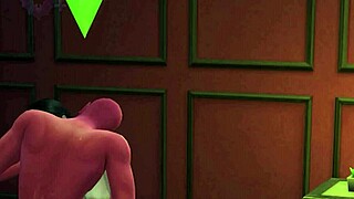 vampire bites young girl in 3d hentai