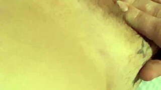 Amber plays with wet dildo, enjoy the show