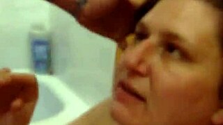 Slut Desperately Wants All That Cum in Her Mouth!