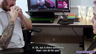 I let my boss fuck me to keep my job