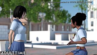 אחותי החורגת מהנטאי רוכבת עליי חזק בסקס לוהט