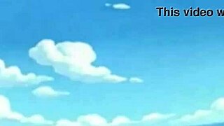 nami takes on two boys in hentai